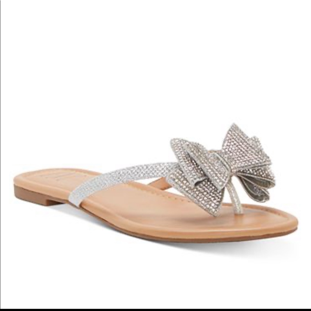 INC Kids Mabae Bow Flat Sandals